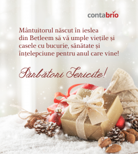 Contabrio iti ureaza sarbatori fericite!
