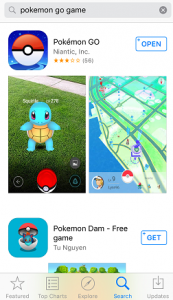 pokemon go business